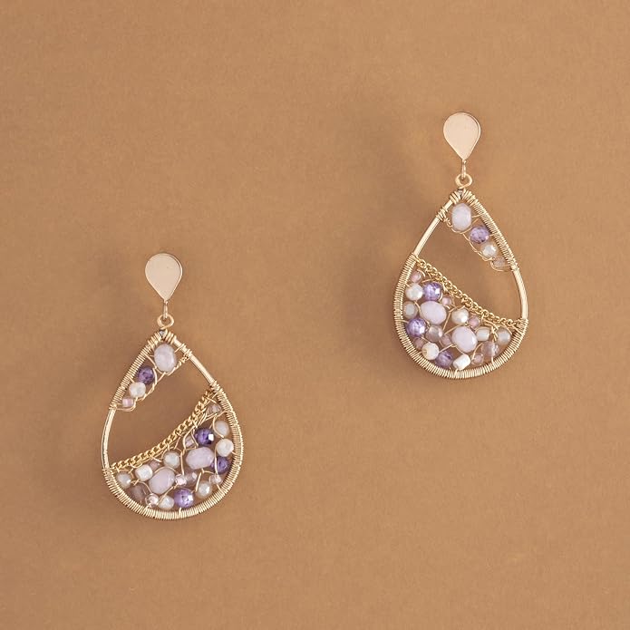 Dangle Bead Earring - Choice of Colors