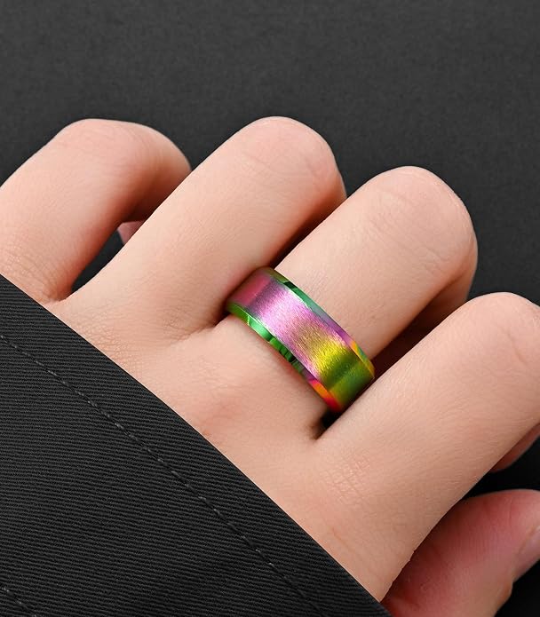 King Ring Tungsten 4/6/8/10mm Rings – Super Polished Matt Finish Tungsten Rings – Designed in USA