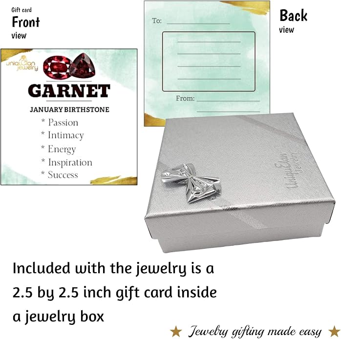 Natural raw gemstone pendant chain necklace with white gold over 925 solid sterling silver, birthstone dainty solitaire gift for her, uniquelan jewelry