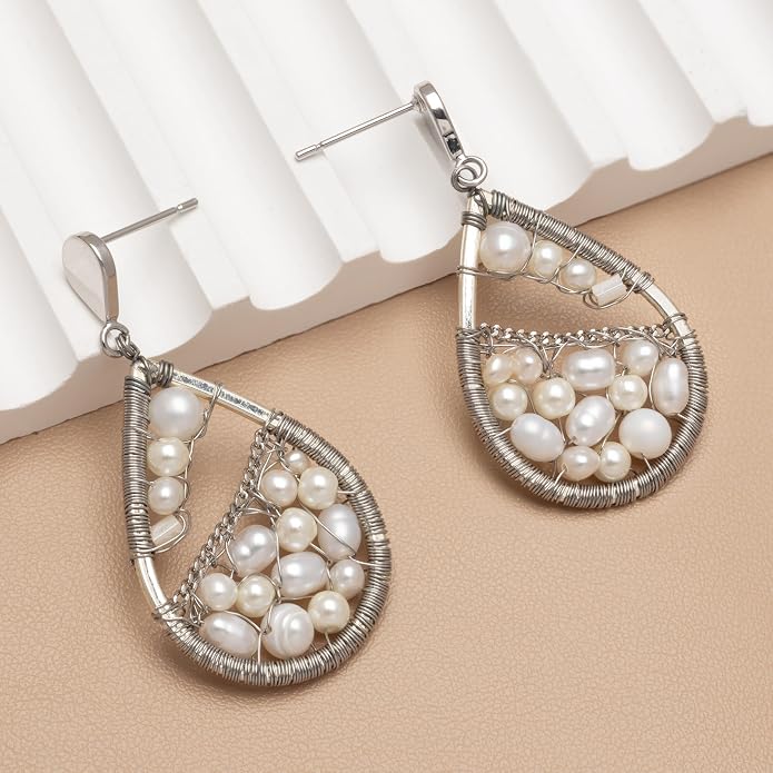 Dangle Bead Earring - Choice of Colors