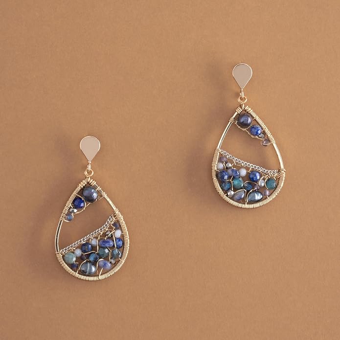 Dangle Bead Earring - Choice of Colors