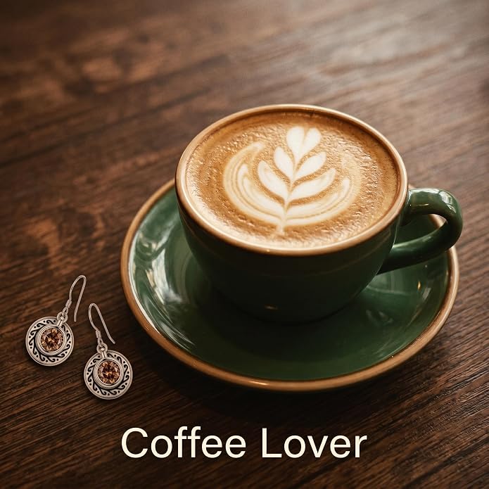 Teacup/Claddagh/Lilith/Book Cat/Star/French Horn/Horse Shoe/Filigree dangle earrings Cute Earrings Jewelry for Women