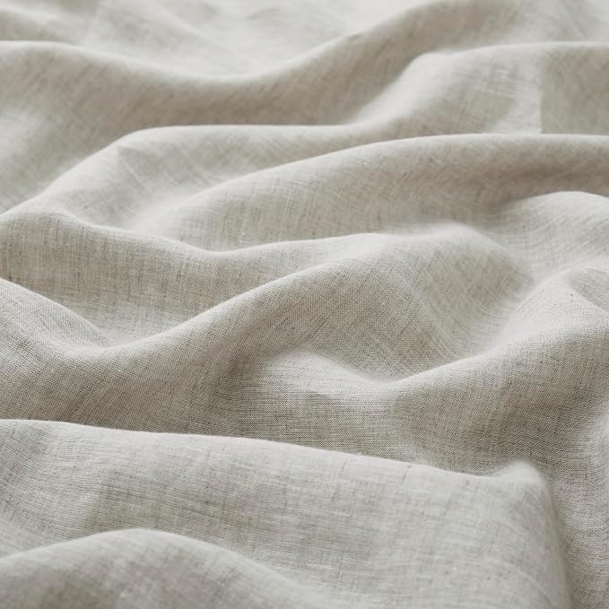 ATLINIA 100% Linen Pillowcases Set of 2, Euro Size 26" x 26" Pillow Case, Linen Pillow Sham