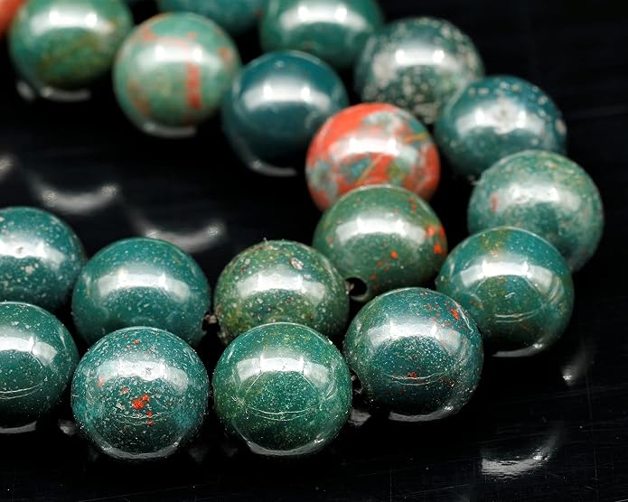 Natural Gemstone Beaded Choker Necklace | 8mm Handmade Adjustable Jewelry for Men & Women | Chakra Balancing Crystal Necklace | Spiritual Gift | Macrame Cord with Extender