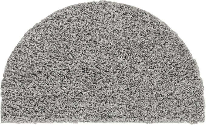 Unique Loom Solid Shag Collection Area Rug (2' 2" x 3' 7" Hearth Cloud Gray)