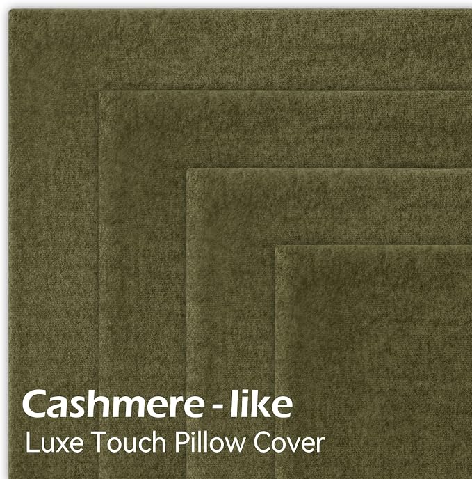 a moment Waterproof Throw Pillow Covers Set of 4,22x22 Inch Outdoor Stain Resistant Pet Friendly Pillowcases Cushion Covers for Patio Sofa and Living Room,Rust