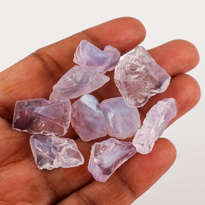 100cts, Wholesale Natural Raw Gemstones, Bulk Rough Stones Lot, Loose Crystal Supplies for Jewelry Making, Untreated Assorted Rough, Chakra Healing Crystals, Gem Collection