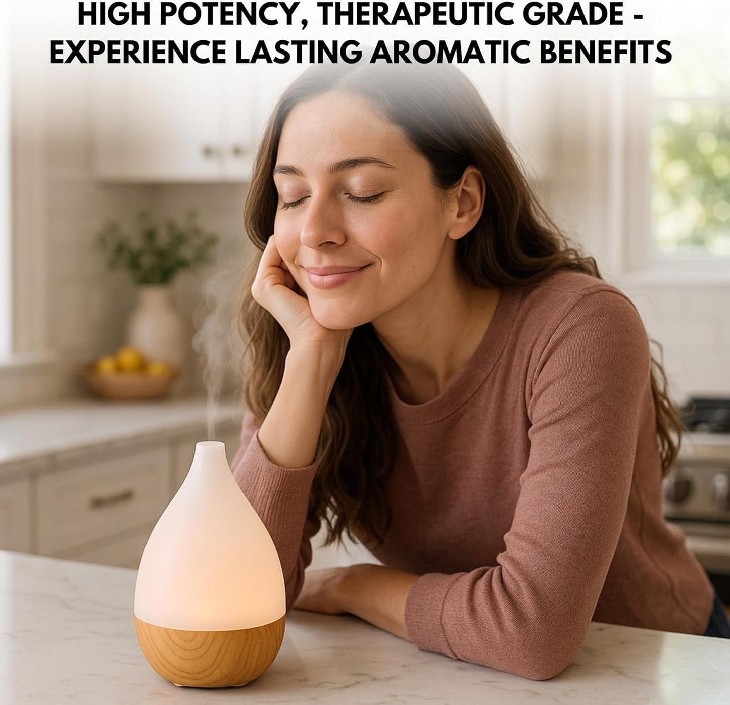 Sensuality Essential Oil Blend – Ylang Ylang, Bergamot, Mandarin, Orange & Rosewood – 100% Pure for Diffuser, Massage, Mood & Self-Care – Romantic Aromatherapy