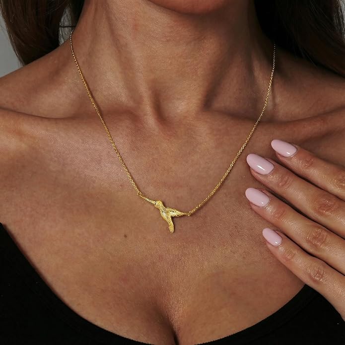 Collner 14K Gold Heart Pendant Necklace for Women Dainty Star Necklace Tiny Evil Eye Choker Necklace Boho Crescent Moon Necklace Minimalist Jewelry