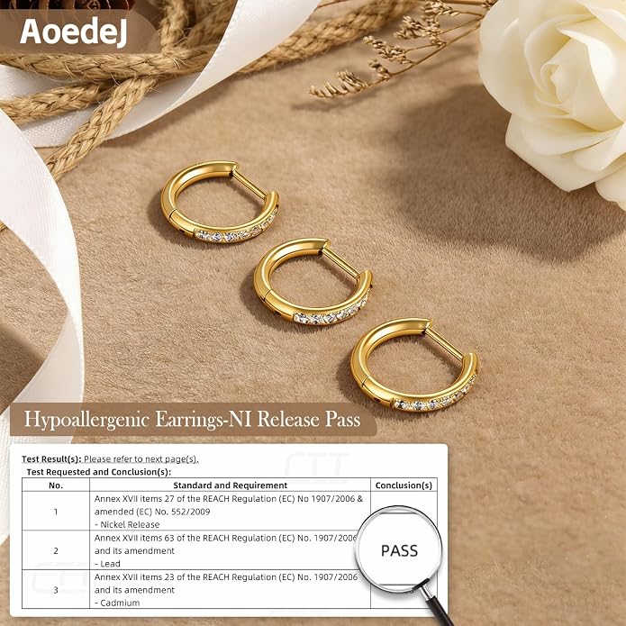 AOEDEJ G23 Titanium Black/Steel Gray/Gold Hoop Earrings 18G Small Huggie Hoop Earrings 8mm/10mm/12mm Cartilage for Sensitive Ears for Multiple Piercing Cartilage Hoop Earring Stack Jewelry