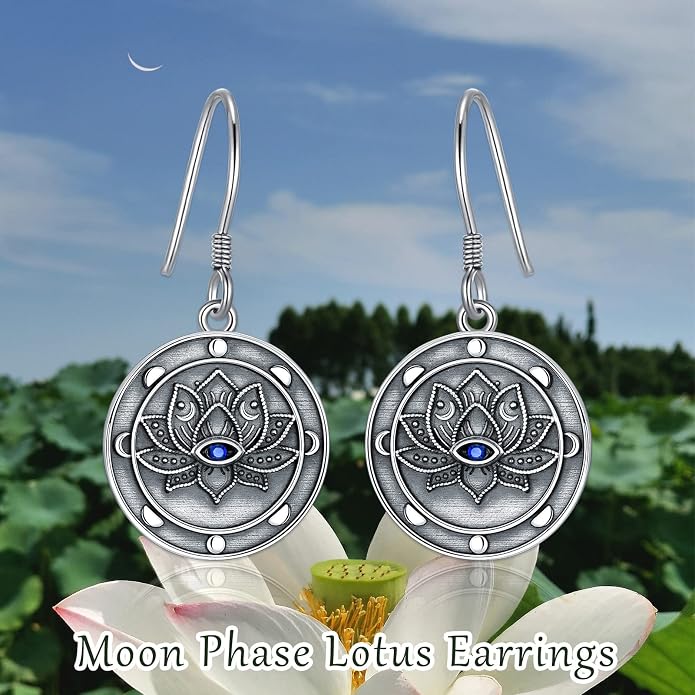 PROESS Sword/Lotus/Hummingbird/Squirrel/Cow Earrings Skull Stud Earrings 925 Sterling Silver Earrings Birthday Christmas Jewelry Gifts for Women Men