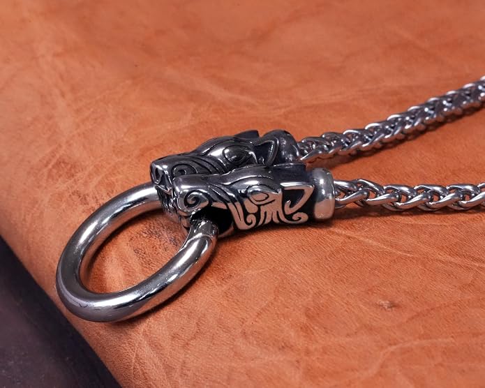 Baldur Jewelry - Thors Hammer Necklace Pendant Mjölnir - Viking Norse Thor Hammer Pendant Viking Jewelry - Thor Necklace - Thor Gifts for Men - Viking Necklace for Men