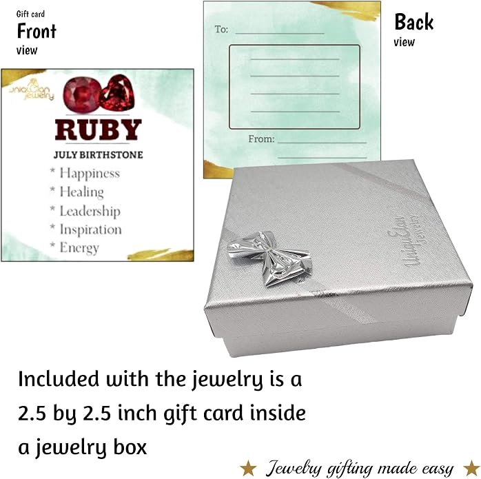 Natural raw gemstone pendant chain necklace with white gold over 925 solid sterling silver, birthstone dainty solitaire gift for her, uniquelan jewelry