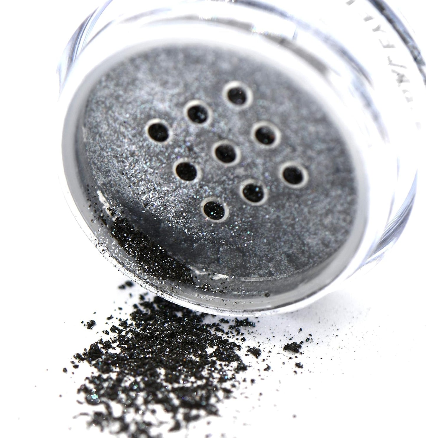 Sparkle Silver Grey Smoldering Galaxy Loose Eyeshadow Powder Pigment, Single Glitter Mineral Dust Jar Pot, Talc & Paraben Free, No Animal Testing & Cruelty Free