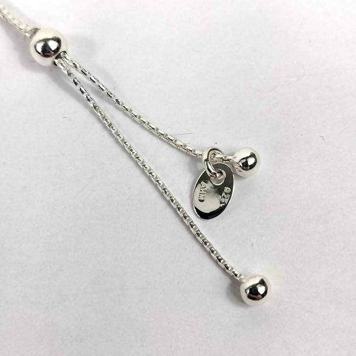 FashionJunkie4Life Sterling Silver and Stainless Steel Chain Link Charm Bracelets