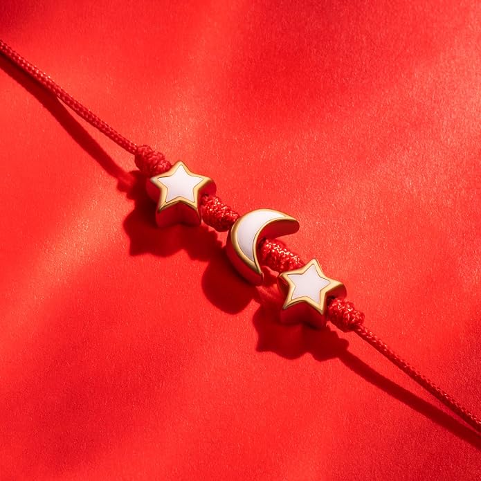 KARMA AND LUCK Red String Bracelet for Women, Evil Eye Protection Bracelet, Adjustable Drawstring 5 to 8’’, Spiritual Lucky Bracelet for Protection, Handmade