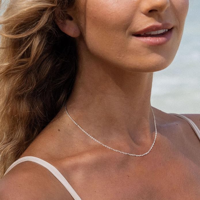 Freekiss Women's Layered Necklace Set - 3 Piece Dainty Gold Jewelry for Everyday Stacking | 14K Gold Plated Snake Chain, Rope Chain, Cuban Chain | Adjustable Length 14-18.5 Inch | Gift Ready