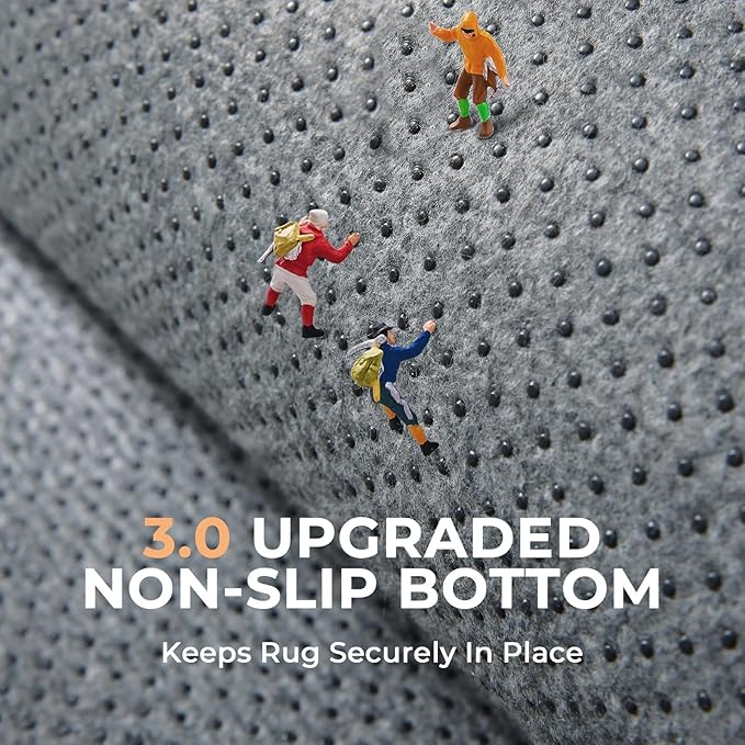OPPODREAM 4x6 Beige Rugs for Bedroom, Ultra-Soft Fluffy Area Rugs for Living Room, 4 x 6 Shag Carpet for Nursery, Kids, Girl, Boy, Baby, Plush, Fuzzy, Shaggy, Cute Home Decor