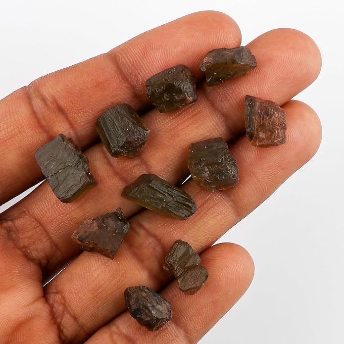 30cts, Wholesale Natural Raw Gemstones, Bulk Rough Stones Lot, Loose Crystal Supplies for Jewelry Making, Untreated Assorted Rough, Chakra Healing Crystals, Gem Collection