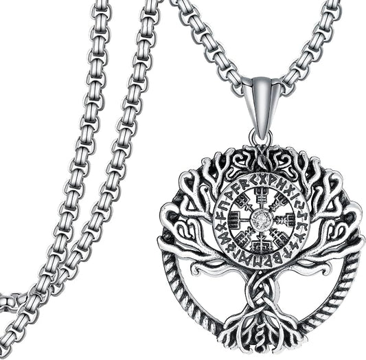 925 Sterling Silver Necklace for Men Women, Birthday Keepsake Jewelry Gifts for Mom Dad Friend