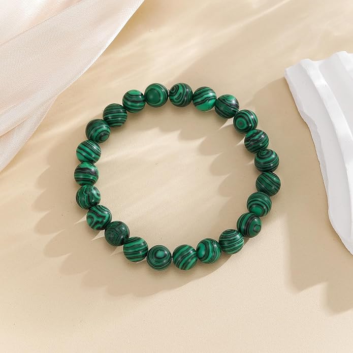 Crystal Vibe - Healing Crystal Bracelet for Women & Men | Natural Gemstone Bead Bracelet | Adjustable Handmade Energy Stone Bracelet | Bracelet for Meditation, Yoga & Daily Wear | Multiple Types