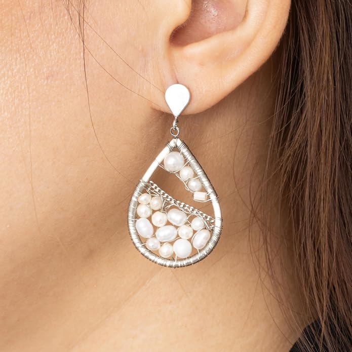 Dangle Bead Earring - Choice of Colors