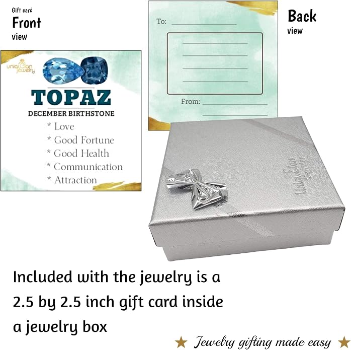 Natural gemstone 8mm round pendant with white gold over 925 sterling silver bezel cabochon plate and box chain, real genuine dainty birthstone gift for her, uniquelan jewelry