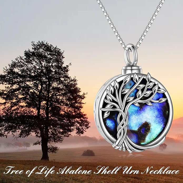 WINNICACA Tree of Life Gifts for Women 925 Sterling Silver Tree of Life Celtic Pendant Necklace Family Irish Jewelry Gifts for Women Wife Girlfriend Anniversary Birthday Gift