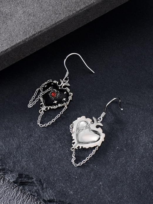 Animal/Leaf/Gothic Dangle Earrings 925 Sterling Silver Animal/Leaf/Gothic Dangle Drop Earrings Easter/Halloween/Christmas Jewelry Gifts for Women Her