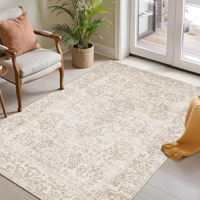 Rugxara Washable Area Rug for Living Room, Bedroom Kitchen(3'x5')