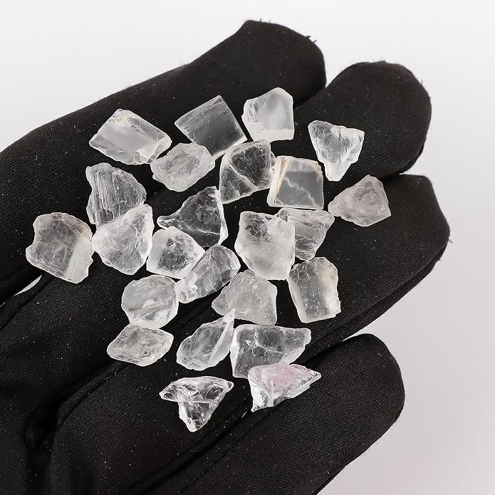 100cts, Wholesale Natural Raw Gemstones, Bulk Rough Stones Lot, Loose Crystal Supplies for Jewelry Making, Untreated Assorted Rough, Chakra Healing Crystals, Gem Collection