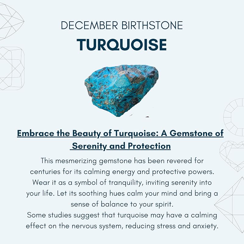 Turquoise Necklace for Women, Premium Beaded Gold Necklaces for Women - Tarnish Free 18K Gold Vermeil Certified S925 Classic Statement Necklace Gold Jewelry for Women - Mothers Day Gifts for Mom Wife