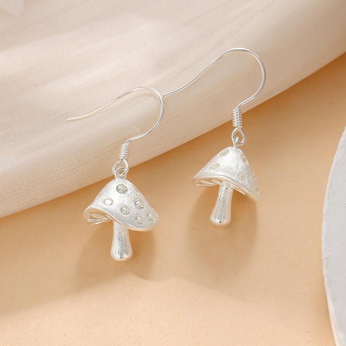 Sterling Silver Abalone Shell Filigree Dangle Drop Earrings Bohemia Jewelry Gift for Women Mother Mom