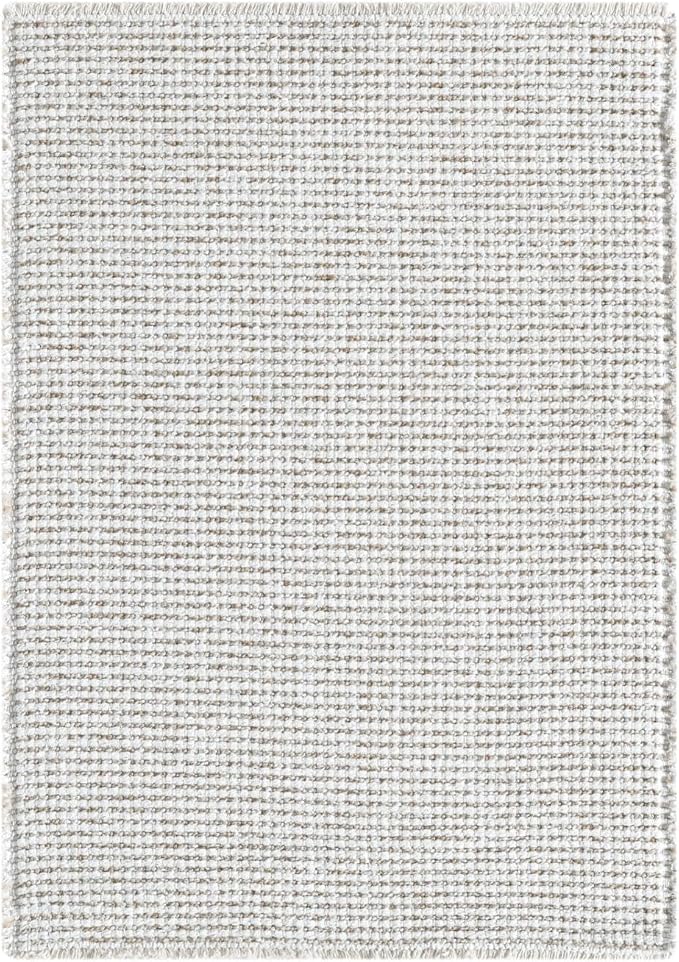 LUXE WEAVERS Two-Tone Fringed Area Rug Beige 2x3