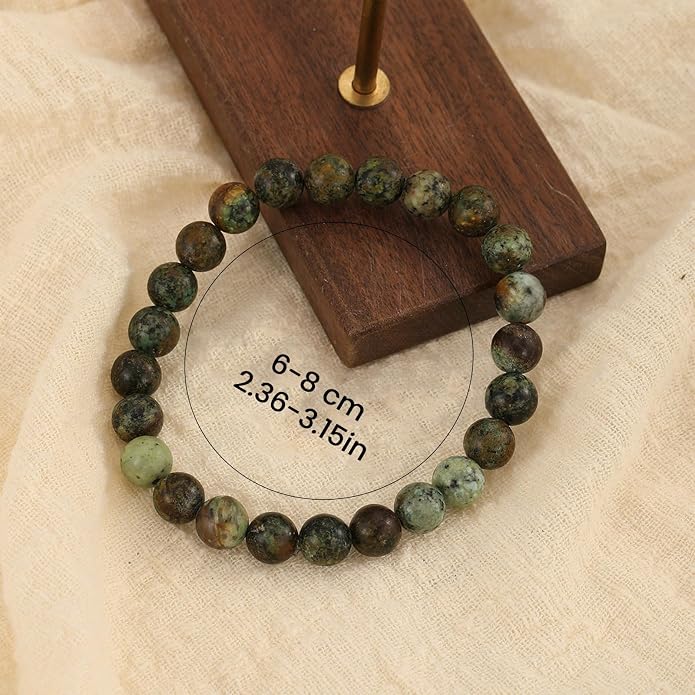 Crystal Vibe - Healing Crystal Bracelet for Women & Men | Natural Gemstone Bead Bracelet | Adjustable Handmade Energy Stone Bracelet | Bracelet for Meditation, Yoga & Daily Wear | Multiple Types