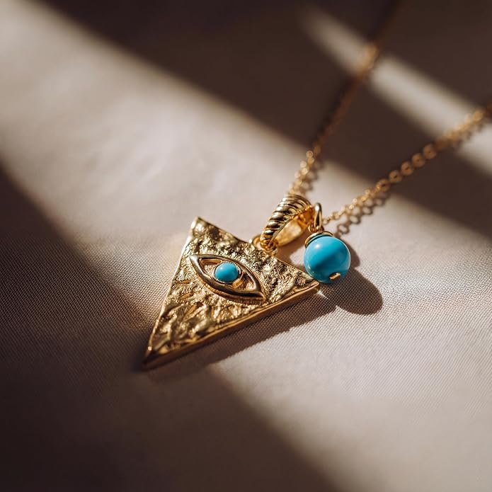 Fashion Dainty Necklace for Women - 14K Gold Plated Detachable Pendant with Cubic Zirconia Accent, Hypoallergenic Layering Jewelry for Women, Trendy Storm Charm Necklace for Daily Wear & Gifting
