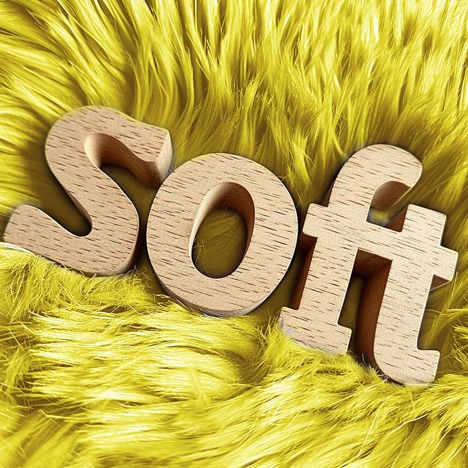 OPPODREAM 8x10 Yellow Rugs for Bedroom, Ultra-Soft Fluffy Area Rugs for Living Room, 8 x 10 Shag Carpet for Nursery, Kids, Girl, Boy, Baby, Plush, Fuzzy, Shaggy, Cute Home Decor