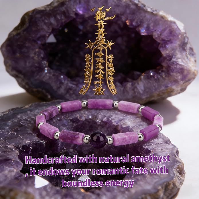 LINGYUAN Feng Shui Wealth and Luck Bracelet with Gold Foil Five Gods Amulet-Red Agate Cinnabar Gemstone Bracelet for Prosperity, Protection & Success, Lucky Charm Gift for Men & Women