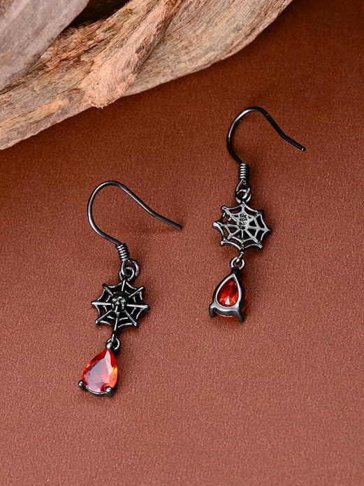 Animal/Leaf/Gothic Dangle Earrings 925 Sterling Silver Animal/Leaf/Gothic Dangle Drop Earrings Easter/Halloween/Christmas Jewelry Gifts for Women Her
