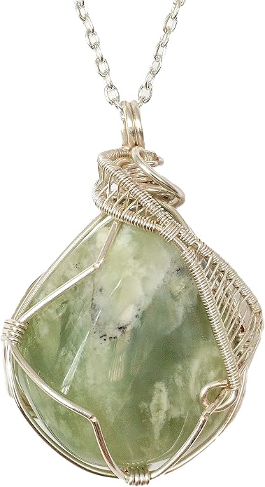 Women's & Men's Alternative Birthstone Crystal Necklace - Silver Plated