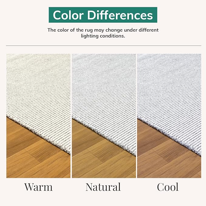 LUXE WEAVERS Two-Tone Fringed Runner Rug Gray 2x7