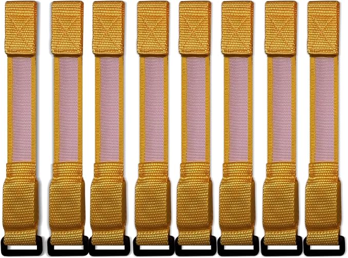 M.best 8pcs LED Light Up Bracelets Glow Flashing Wristbands Glow in The Dark Party Supplies for Wedding, Raves, Concert, Camping,Sporting Events, Party Yellow