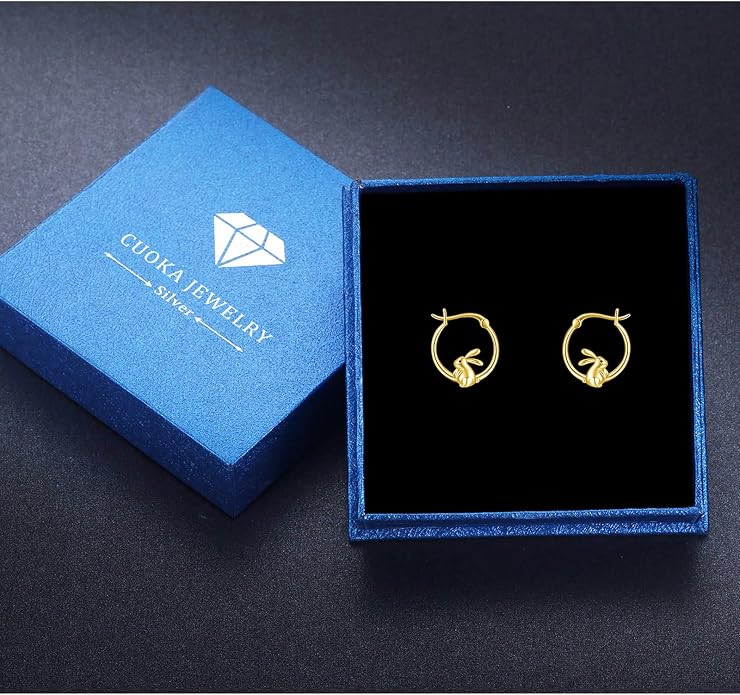 Cute Animal Leverback Earring 925 Sterling Silver Summer Bohemia Beach Theme Earrings for Women
