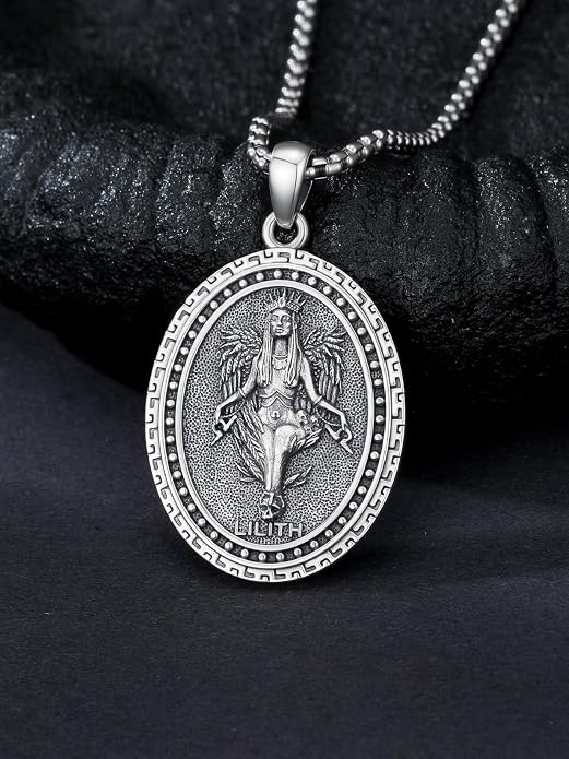 Viking Necklace Triple Horn of Odin/Wolf/Thor Hammer Necklace Viking Pendant Norse Jewelry Gifts for Man