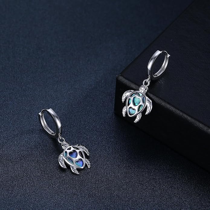 Butterfly/Cardinal/Rabbit/Frog/Turtle/Dragonfly/Flamingo/Mermaid/Hummingbird/Robin/Raven/Owl/Whale/Cat Earrings S925 Sterling Silver Animal Jewelry Gifts for Birthday Christmas