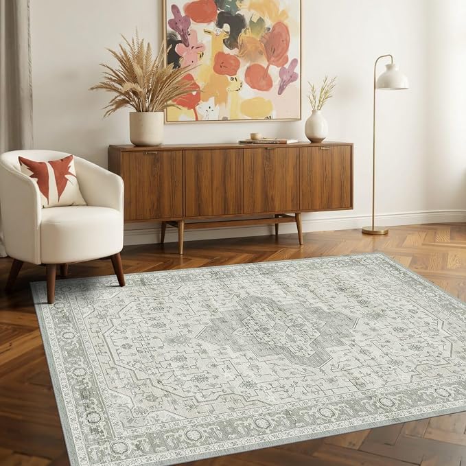 Rugxara Washable Area Rug for Living Room, Bedroom Kitchen(3'x5')