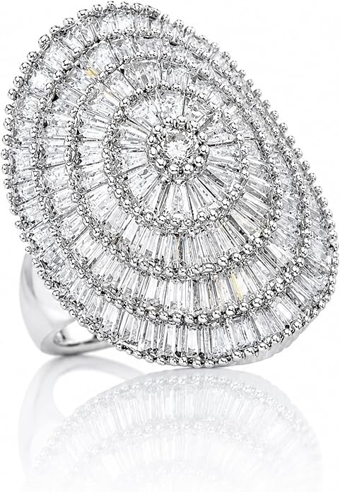 925 Sterling Silver Chunky Rings for Women Thick Dome Ring : Fashion Ring, Statement Jewelry for Women, Jewelry for Everyday Wear, Gift for Her