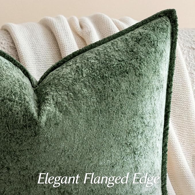 a moment Throw Pillow Covers 20X20 Inch 4 Packs,Soft Velvet Decorative Pillow Cases with 3D Ice Flower,Texture Modern Accent Cushion Covers for Sofa Couch Home Decor Quiet Oasis