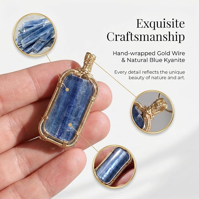 Natural Faceted Labradorite Pendant Necklace – Unique Stone of Magic & Transformation, Iridescent Flash Gemstone Jewelry, Handmade Healing Crystal Gift for Women, Birthday, Anniversary, Spiritual Awakening & Intuition