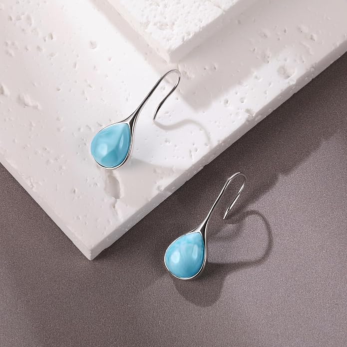 Natural Abalone Dangle Earrings with Halo CZ Leverback Earrings for Women Hypoallergenic Fashion Jewelry